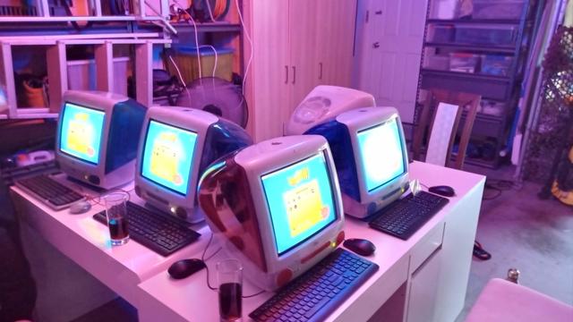 all  monitors preheating prior to starting
